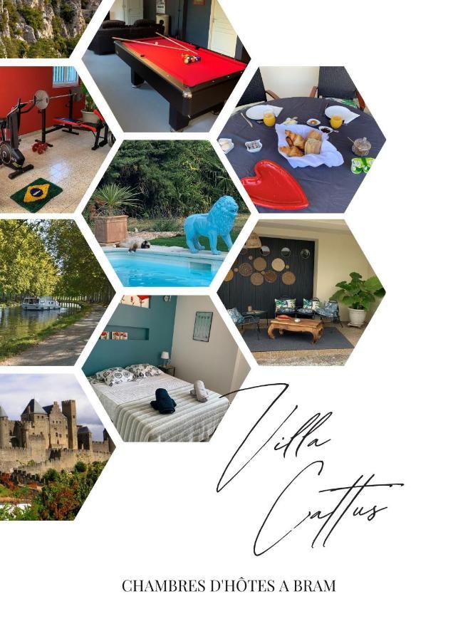 Suite A La Villa Cattus Bram エクステリア 写真